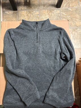 Sonoma Youth Gray Quarter-Zip Pullover